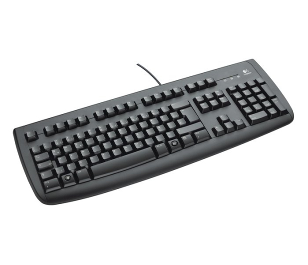 Logitech Deluxe 250 Keyboard czarna USB - 17666 - zdjęcie 4